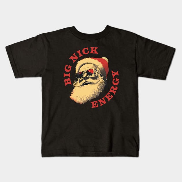 big nick energy - vintage retro Kids T-Shirt by Crocodile Store